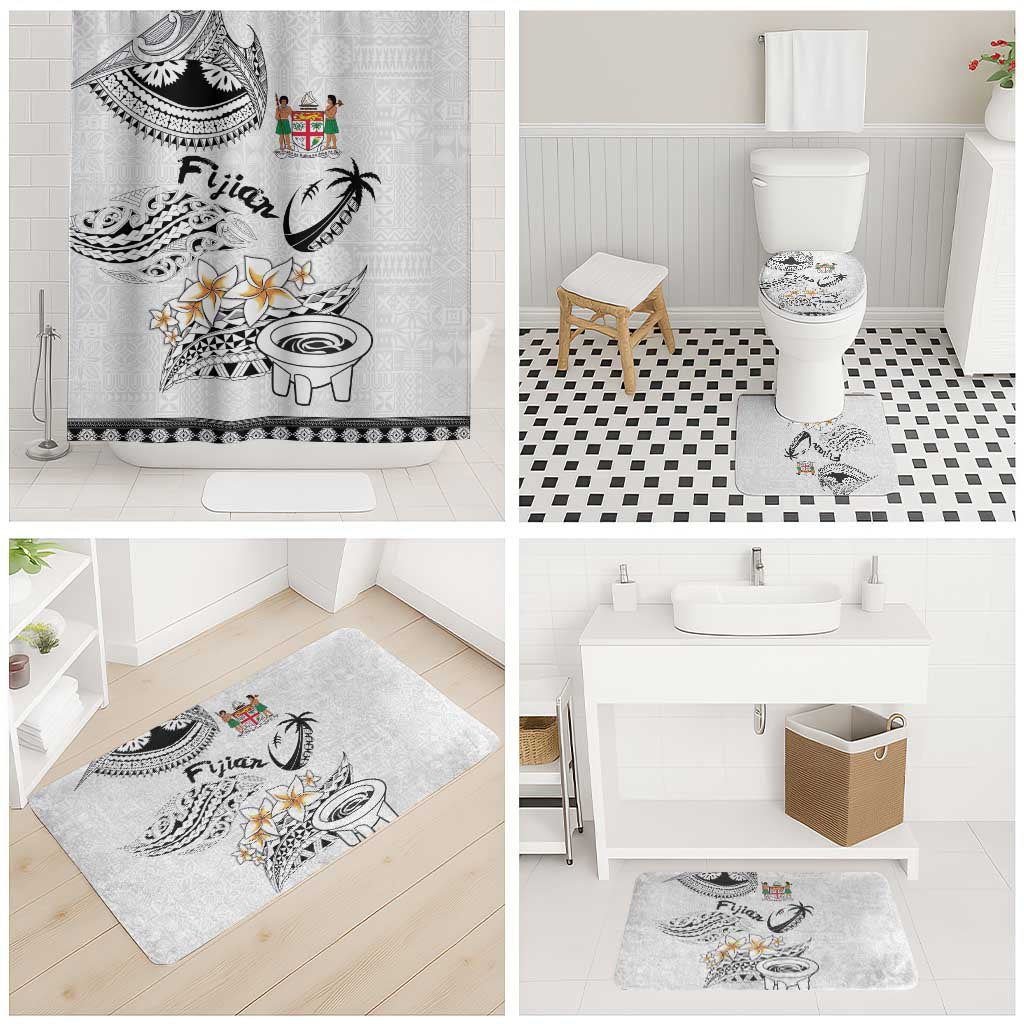 Fijian Traditional Culture Bathroom Set Tapa Tribal Tattoos LT03 - Polynesian Pride