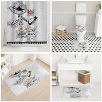 Fijian Traditional Culture Bathroom Set Tapa Tribal Tattoos LT03 - Polynesian Pride