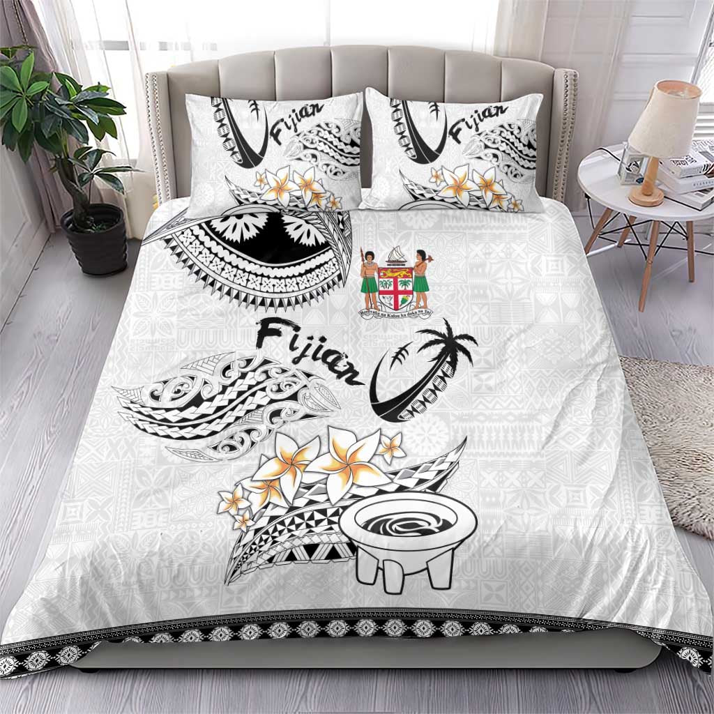 Fijian Traditional Culture Bedding Set Tapa Tribal Tattoos LT03 - Polynesian Pride