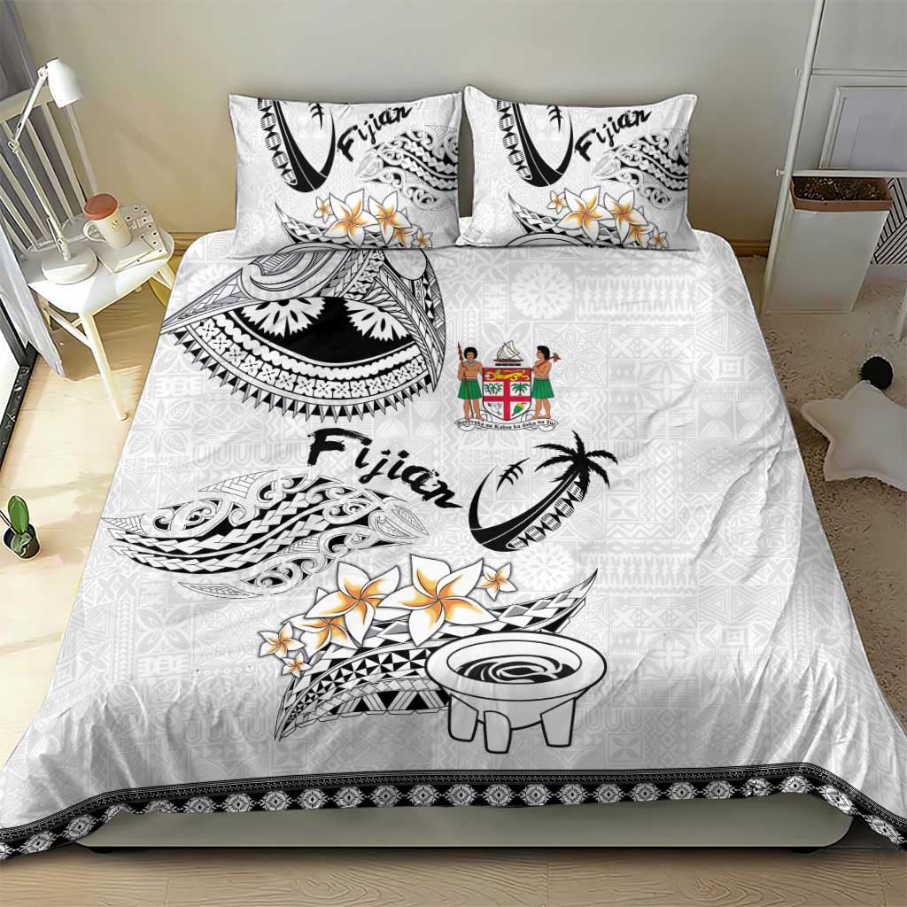 Fijian Traditional Culture Bedding Set Tapa Tribal Tattoos LT03 - Polynesian Pride