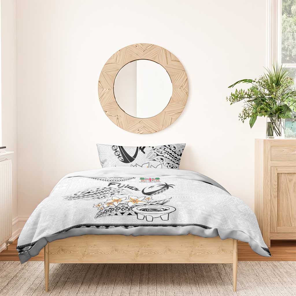 Fijian Traditional Culture Bedding Set Tapa Tribal Tattoos LT03 - Polynesian Pride