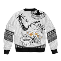 Fijian Traditional Culture Bomber Jacket Tapa Tribal Tattoos LT03 - Polynesian Pride