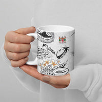 Fijian Traditional Culture Ceramic Mug Tapa Tribal Tattoos LT03 - Polynesian Pride