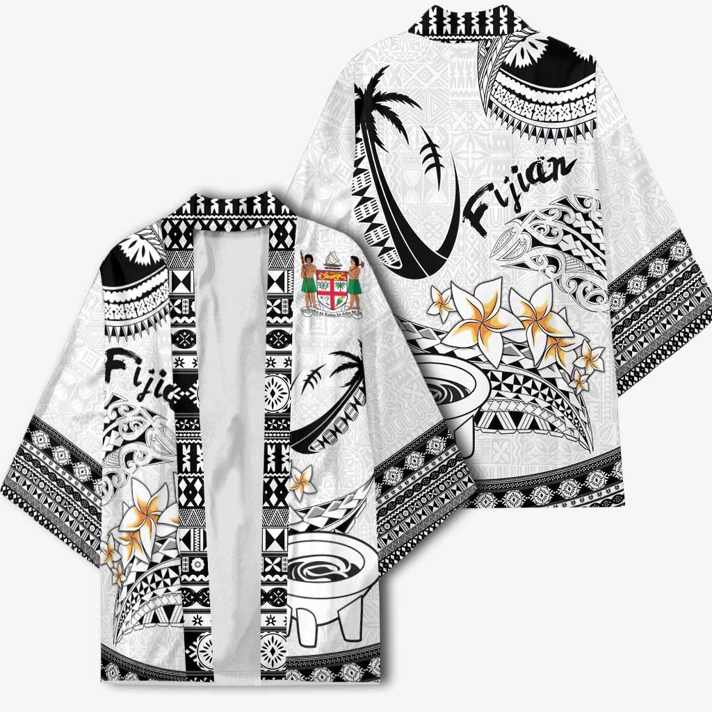Fijian Traditional Culture Kimono Tapa Tribal Tattoos LT03 - Polynesian Pride