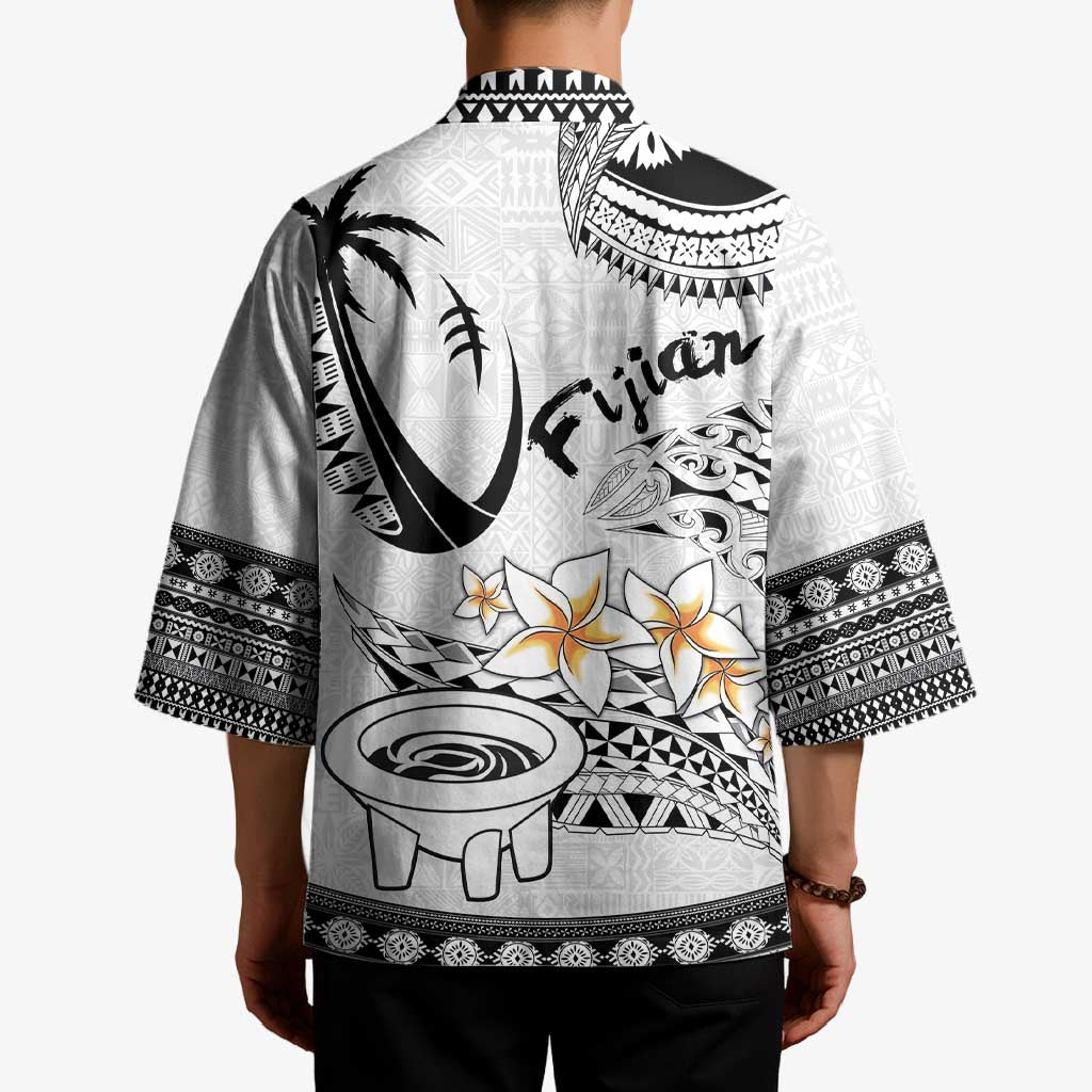 Fijian Traditional Culture Kimono Tapa Tribal Tattoos LT03 - Polynesian Pride
