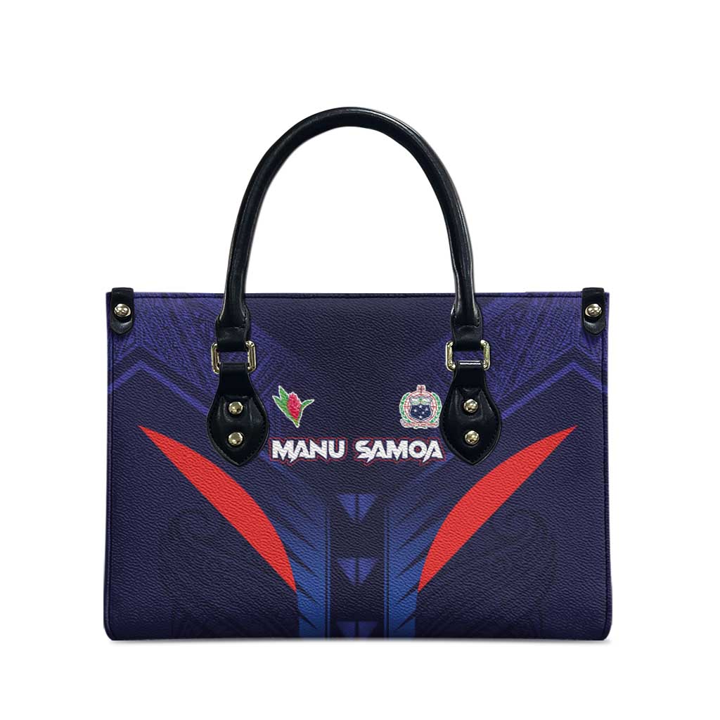 Rugby Samoa Leather Bag Siva Tau Spirit Sporty Vibes LT03 - Polynesian Pride