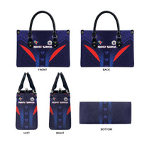 Rugby Samoa Leather Bag Siva Tau Spirit Sporty Vibes LT03 - Polynesian Pride