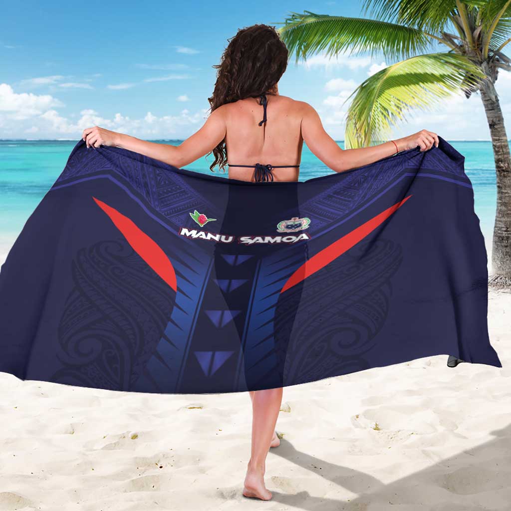 Rugby Samoa Sarong Siva Tau Spirit Sporty Vibes LT03 - Polynesian Pride