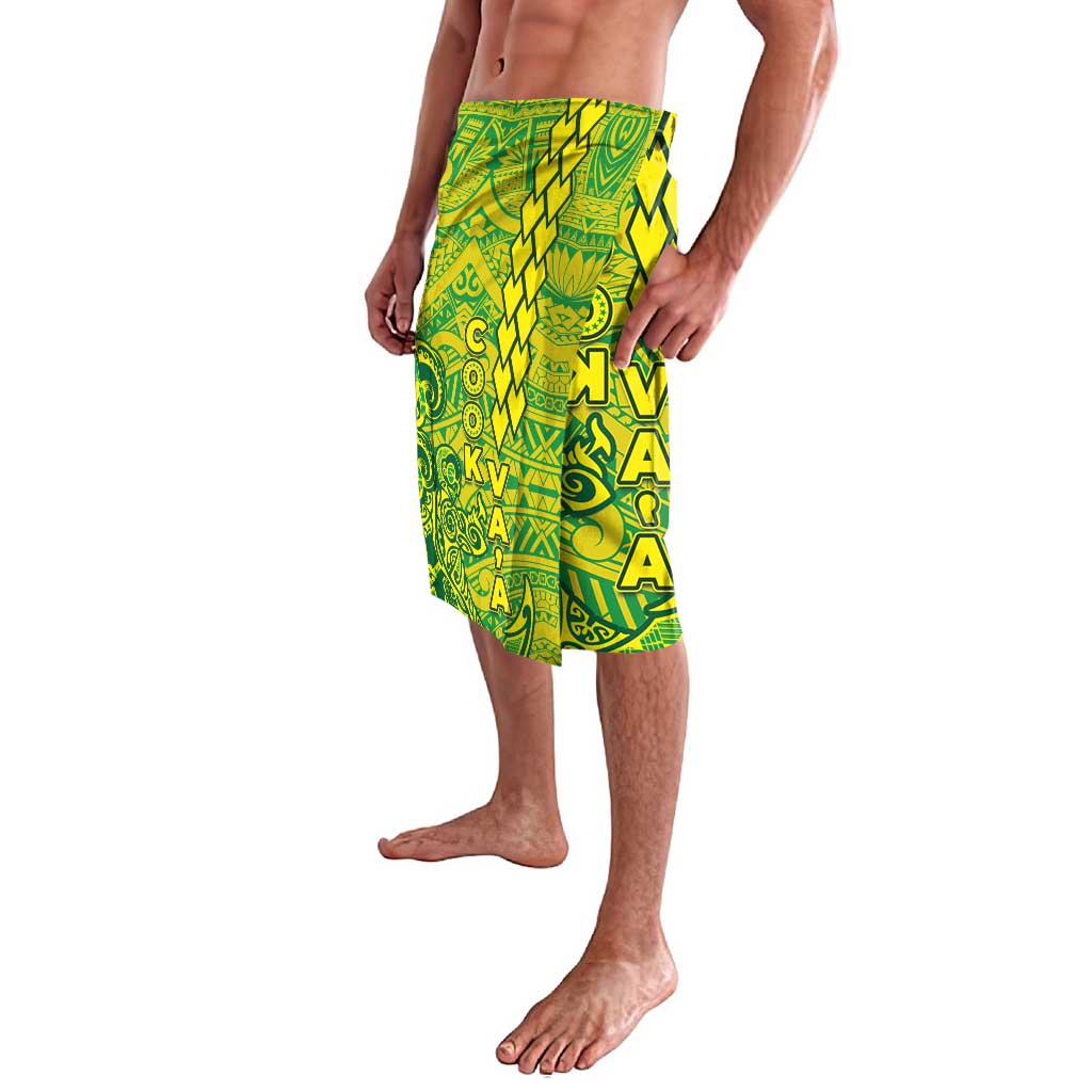 Cook Islands Va'a Polynesian Art Tattoo Lavalava National Color LT03 - Polynesian Pride