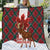 Canadian Christmas - Moose and Maple Retro Style Quilt