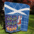 Santa Claus Thistle Scottish Christmas Quilt Tartan Pattern