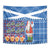 Santa Claus Thistle Scottish Christmas Tapestry Tartan Pattern