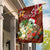 Hawaii Honu Mele Kalikimaka Garden Flag Santa Tropical Flower Aloha Summer Red Version LT03 House Flag Red - Polynesian Pride