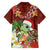 Hawaii Honu Mele Kalikimaka Hawaiian Shirt Santa Tropical Flower Aloha Summer Red Version LT03 - Polynesian Pride