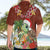 Hawaii Honu Mele Kalikimaka Hawaiian Shirt Santa Tropical Flower Aloha Summer Red Version LT03 - Polynesian Pride