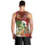 Hawaii Honu Mele Kalikimaka Men Tank Top Santa Tropical Flower Aloha Summer Red Version LT03 - Polynesian Pride