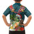 Hawaii Honu Mele Kalikimaka Hawaiian Shirt Santa Tropical Flower Aloha Summer Turquoise Version LT03 - Polynesian Pride