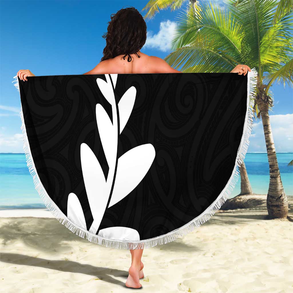 Personalised New Zealand Canoeing Special Jersey Beach Blanket LT03 - Polynesian Pride