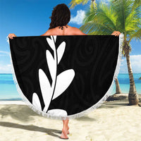 Personalised New Zealand Canoeing Special Jersey Beach Blanket LT03 - Polynesian Pride