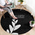 Personalised New Zealand Canoeing Special Jersey Round Carpet