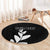 Personalised New Zealand Canoeing Special Jersey Round Carpet