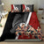 New Zealand Te Matatini Bedding Set Kapa Haka and Silver Fern - Maori Art Pattern