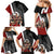 New Zealand Te Matatini Family Matching Mermaid Dress and Hawaiian Shirt Kapa Haka and Silver Fern - Maori Art Pattern