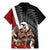 New Zealand Te Matatini Family Matching Mermaid Dress and Hawaiian Shirt Kapa Haka and Silver Fern - Maori Art Pattern