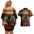 New Zealand and Australia ANZAC Day Couples Matching Off Shoulder Short Dress and Hawaiian Shirt Kiwi Bird and Kangaroo Soldier LT03 - Polynesian Pride