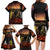 New Zealand and Australia ANZAC Day Family Matching Long Sleeve Bodycon Dress and Hawaiian Shirt Kiwi Bird and Kangaroo Soldier LT03 - Polynesian Pride