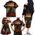 New Zealand and Australia ANZAC Day Family Matching Off Shoulder Long Sleeve Dress and Hawaiian Shirt Kiwi Bird and Kangaroo Soldier LT03 - Polynesian Pride