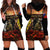 New Zealand and Australia ANZAC Day Hoodie Dress Kiwi Bird and Kangaroo Soldier LT03 - Polynesian Pride