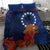 Cook Islands ANZAC Day Bedding Set Soldier Paying Respect We Shall Remember Them LT03 - Polynesian Pride