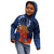 Cook Island ANZAC Day Kid Hoodie Soldier Paying Respect We Shall Remember Them LT03 - Polynesian Pride