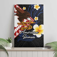 American Samoa Flag Day Canvas Wall Art Polynesian Tatau Art and Plumeria LT03 - Polynesian Pride