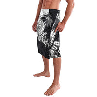 Hafa Adai Guam Lavalava Polynesian Palm Tree Tattoo Hibiscus and Plumeria Art LT03 - Polynesian Pride