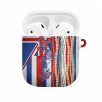 Hawaiian Sea Animals AirPods Case with Lei and Flag Style LT03 Multicolor - Polynesian Pride