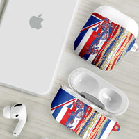 Hawaiian Sea Animals AirPods Case with Lei and Flag Style LT03 - Polynesian Pride