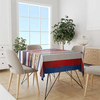 Hawaiian Sea Animals Tablecloth with Lei and Flag Style LT03 - Polynesian Pride