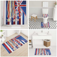 Hawaiian Polynesian Tribal Turtles Bathroom Set with Lei and Flag Style LT03 - Polynesian Pride