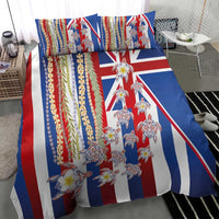 Hawaiian Polynesian Tribal Turtles Bedding Set with Lei and Flag Style LT03 - Polynesian Pride