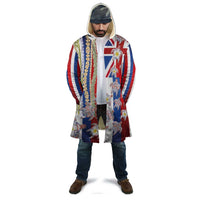 Hawaiian Polynesian Tribal Turtles Cloak with Lei and Flag Style LT03 - Polynesian Pride