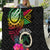 Vanuatu 44th Anniversary Quilt Boars Tusk Tugeta Yumi Selebretem Indipendens Dei