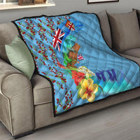 Fiji Day Quilt Tagimoucia Flower and Melanesia Pattern LT03 - Polynesian Pride