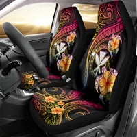 Polynesia Hawaii Turtle Day Car Seat Cover Hibiscus and Kanaka Maoli LT03 - Polynesian Pride