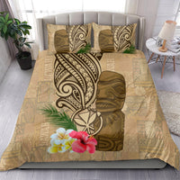 Hawaii Kanaloa Tiki Bedding Set Polynesian Tattoo and Tapa Pattern LT03 - Polynesian Pride