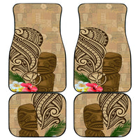 Hawaii Kanaloa Tiki Car Mats Polynesian Tattoo and Tapa Pattern LT03 - Polynesian Pride