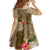 Hawaii Kanaloa Tiki Family Matching Summer Maxi Dress and Hawaiian Shirt Polynesian Tattoo and Tapa Pattern