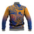 Hawaiki Nui Va'a Solo French Polynesia Baseball Jacket Sunset Color