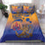 Hawaiki Nui Va'a Solo French Polynesia Bedding Set Sunset Color